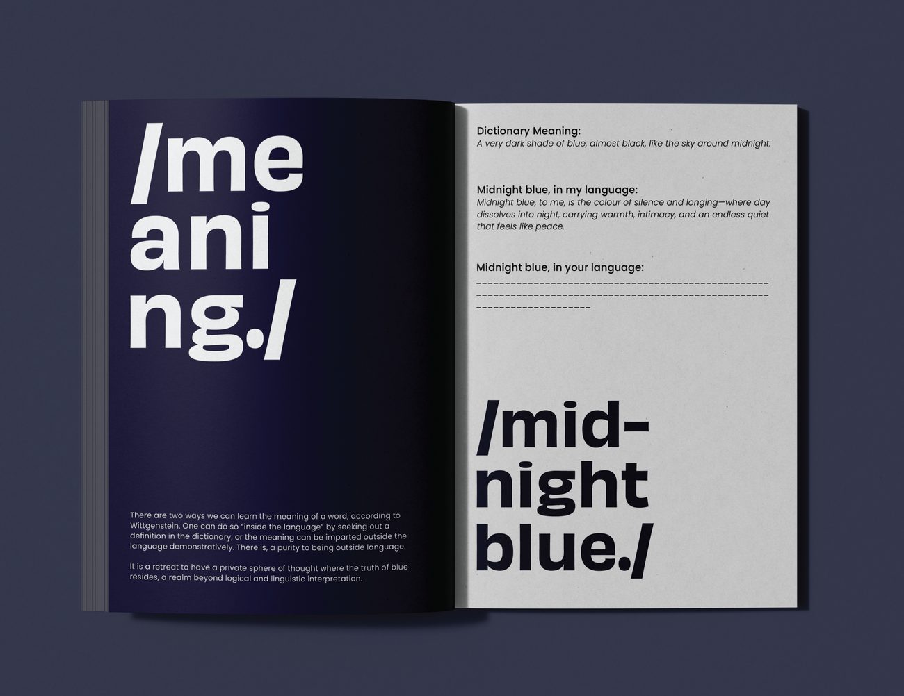 A Dreamy Hue, Behance upload