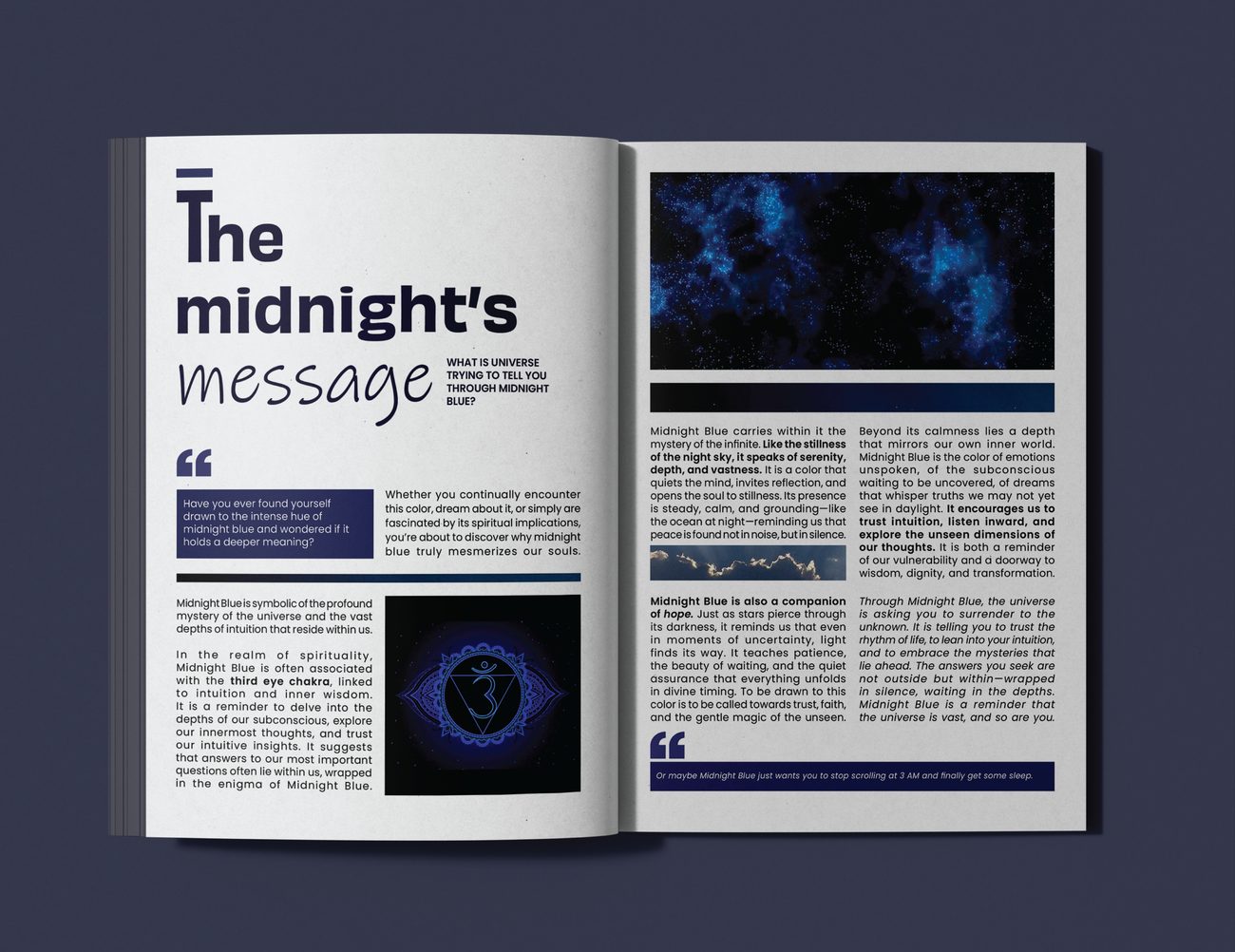 A Dreamy Hue, Behance upload