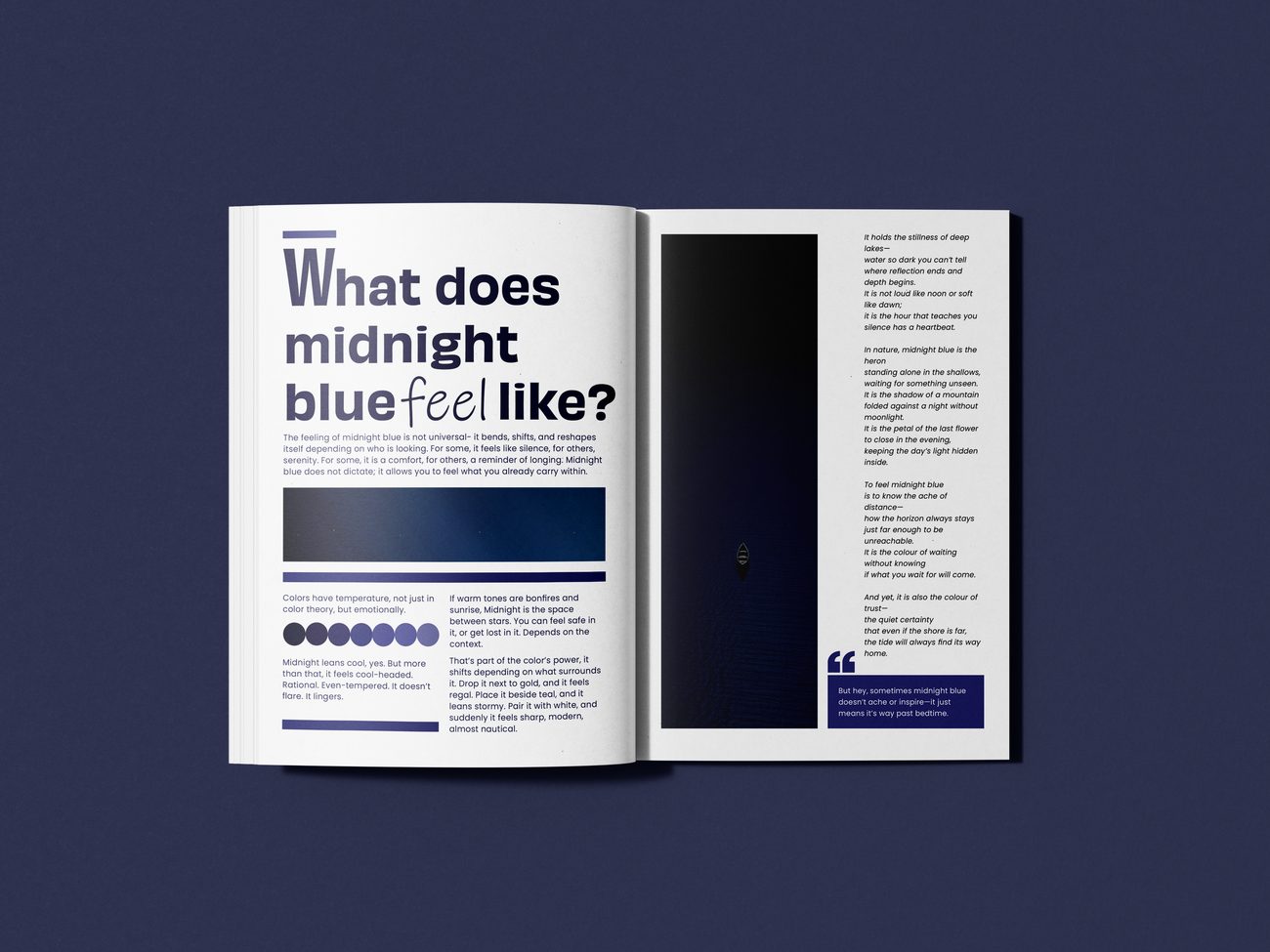 A Dreamy Hue, Behance upload