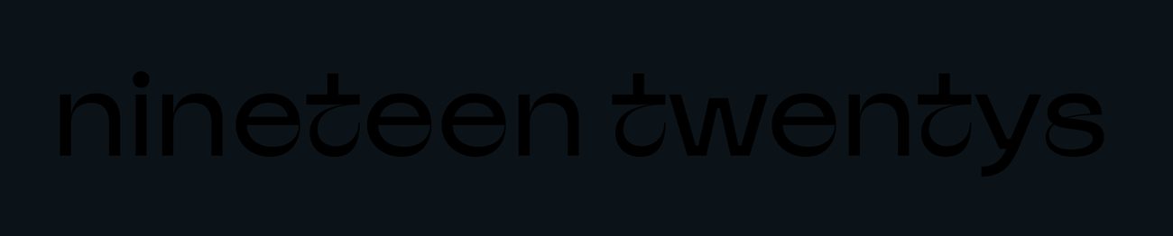 Nineteen Twentys brand asset