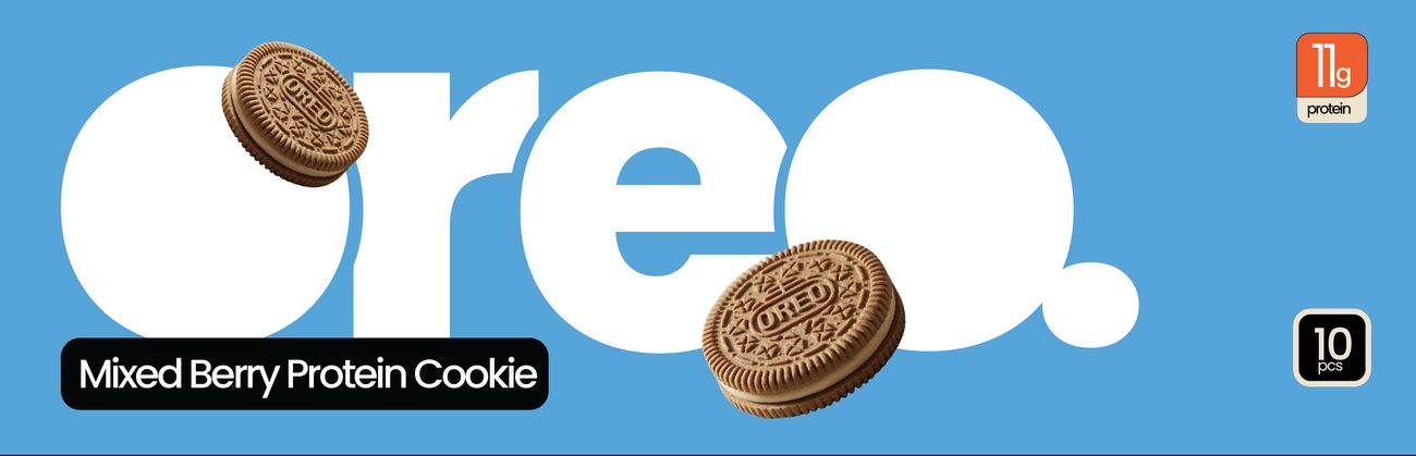 Oreo rebrand mockup