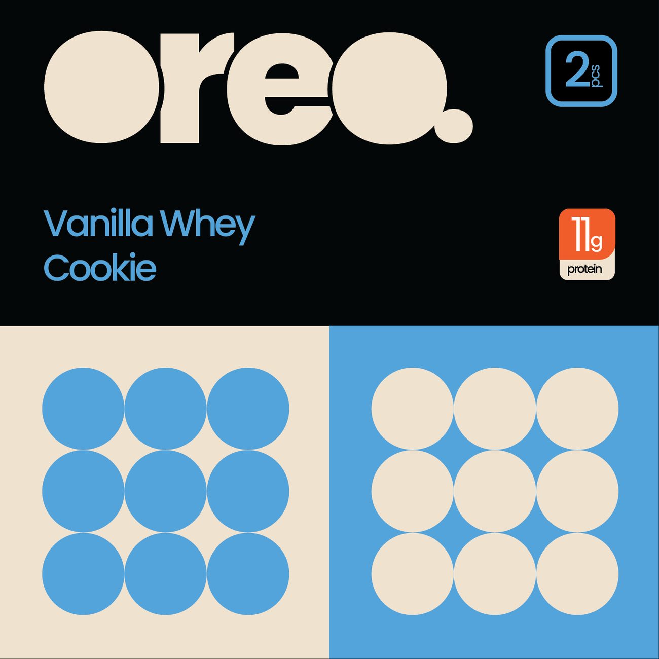 Oreo rebrand mockup