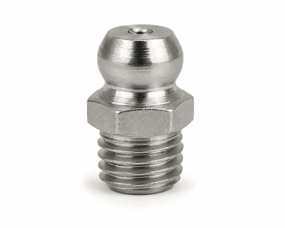 Straight grease nipple