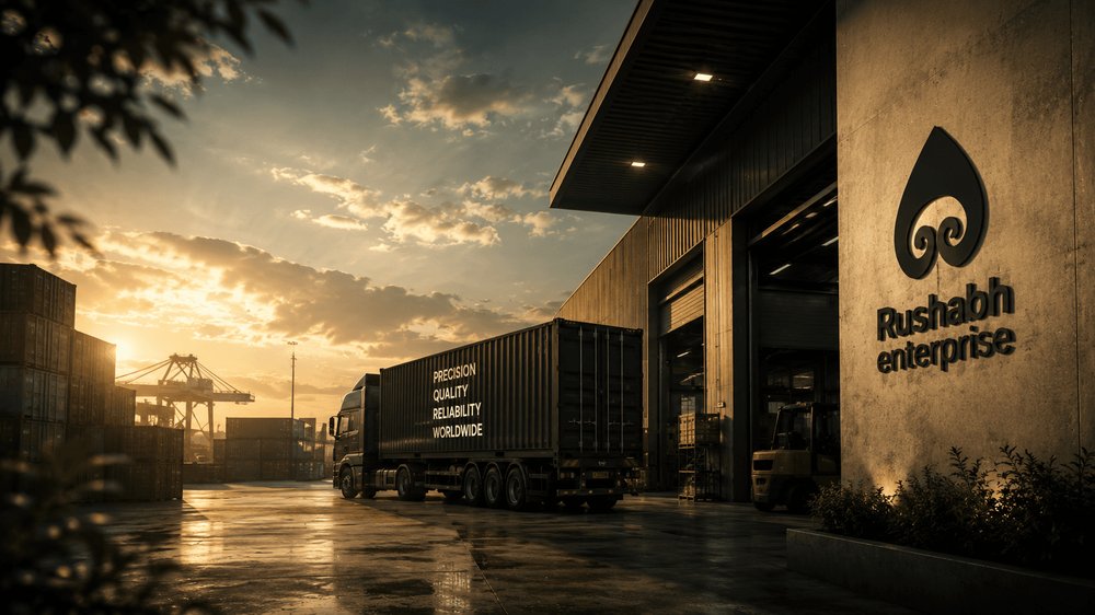 Rushabh Enterprise export warehouse, Rajkot